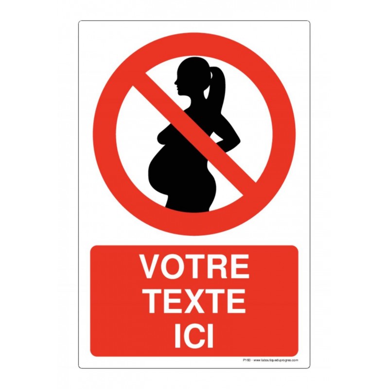 P060 Interdit Aux Femmes Enceintes Texte