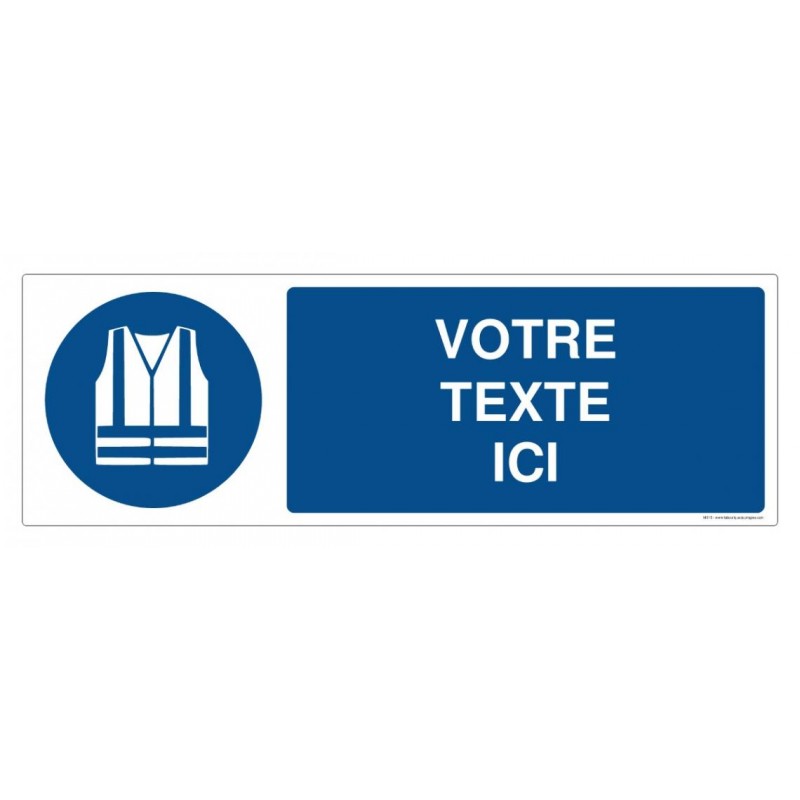 M Gilet De S Curit Haute Visibilit Obligatoire Texte